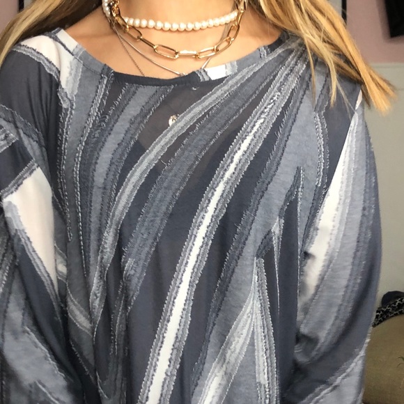 Patchwork Flow Top - Picture 4 of 5